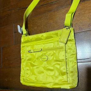Authentic coach nylon crossbody new with tags